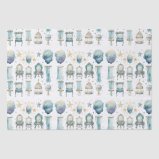 De Seda Rico Boho Vanity - Papel Tecido