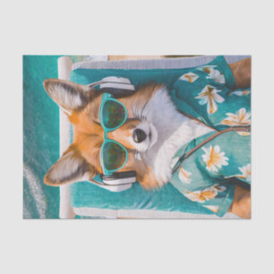 De Seda Riviera Rascal, Foxy Summer Fun Papel Tecido