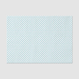 De Seda Robins Papel no Tecido Bolinhas Azul