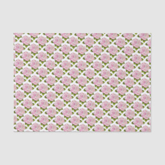 De Seda Rosa Rosa Rosa Vintage, Desenho 10" x 15" Papel Te
