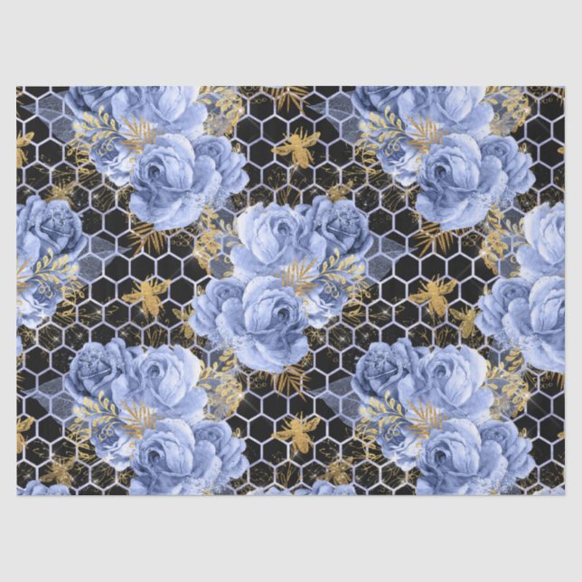 De Seda Série Serenity Bee Design 30 Papel Tecido (Frente )