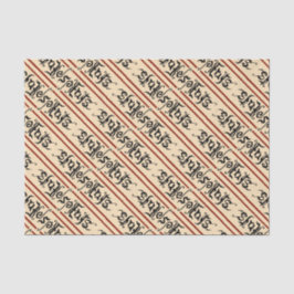 De Seda Shakespeare Ambigram - Papel Tecidual