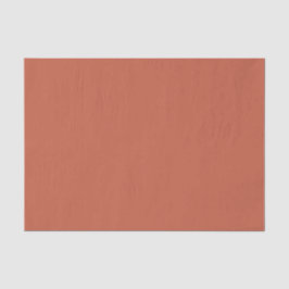 De Seda Terracotta - Papel Sólido Colorido