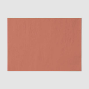 De Seda Terracotta - Papel Sólido Colorido