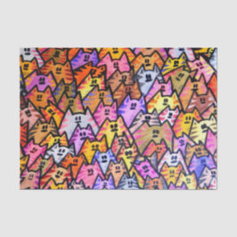 De Seda TSP - 0088 - CATS - Papel Tecido