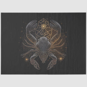 De Seda Um papel tecidular Design 2 da série Zodiac
