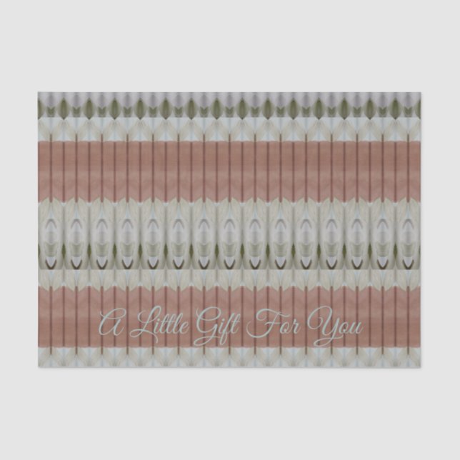 De Seda Um Pequeno Presente Para Você Papel Tecidual (Frente )