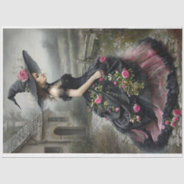 De Seda Willow Witold1 virado à direita Papel Tecido