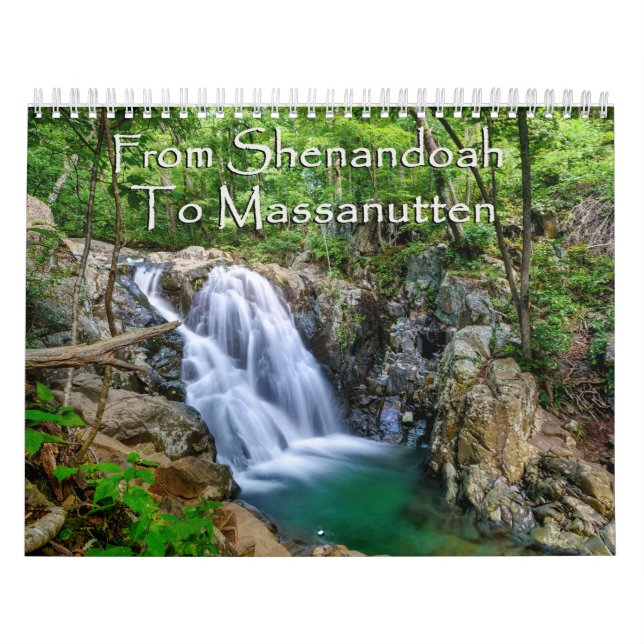 De Shenandoah ao Calendário Massanutten (Capa)