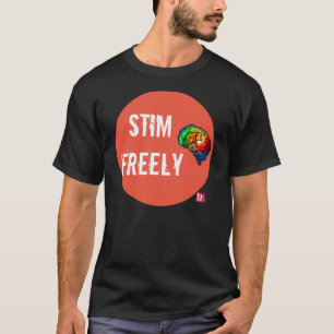 De Stim camisa autística do orgulho livremente