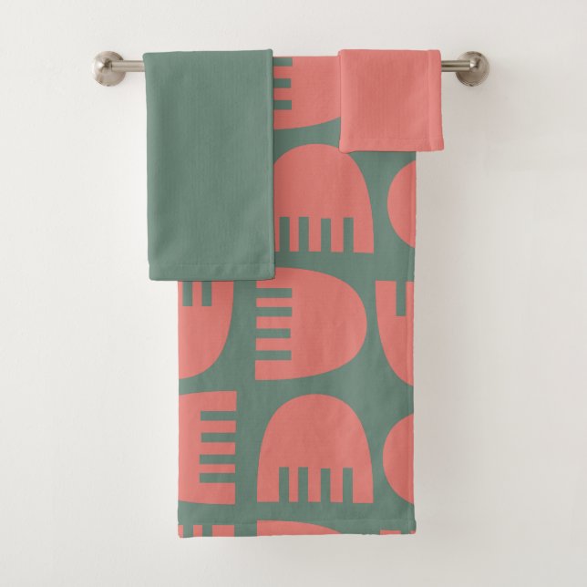 De Toalhas Boho Flores Banho Conjunto (Insitu)