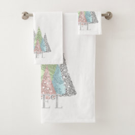 De Toalhas Conjunto Noel Christmas Bath Towers | Moderno | El
