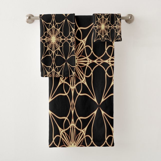 De Toalhas Padrões Bandeja Conjunto (Insitu)