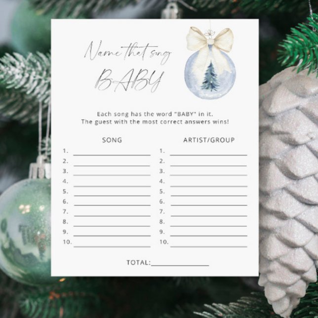 Dê um nome a essa música do bebê - Jogo do Chá de  (Criador carregado)