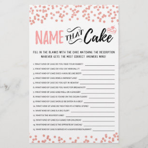 Dê um nome ao jogo do bolo com o Respondentes