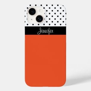 Dê Um Nome! Tangerine T, Black White Dots Color B