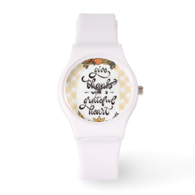 Dê um relógio de motorista de obrigados (Frente)