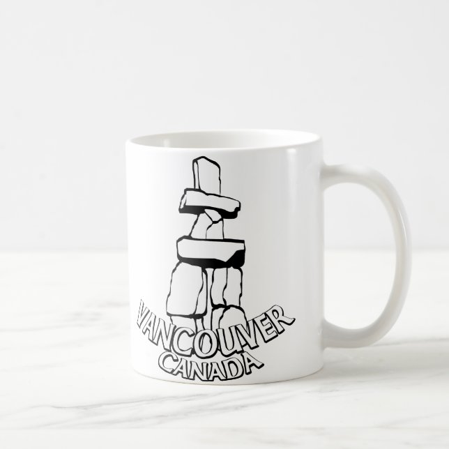 De Vancôver canecas & vidros dos copos de café BC (Direita)