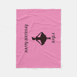 De Velo Ballerina, feliz aniversário, um cobertor personal