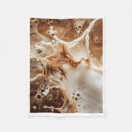 De Velo Cobertor ADOM Coffee & Milk Splash Art