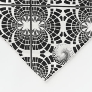 De Velo Cobertor ADOM Monocromático com Padrão Ornamentado