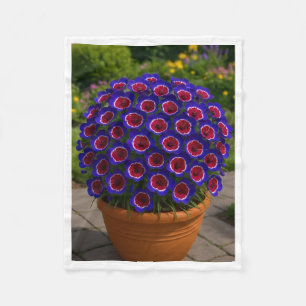 De Velo Cobertor ADOM Vaso Floral Roxo