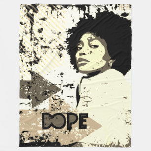 De Velo Cobertor Afro DOPE – Flechas Grunge, Coração