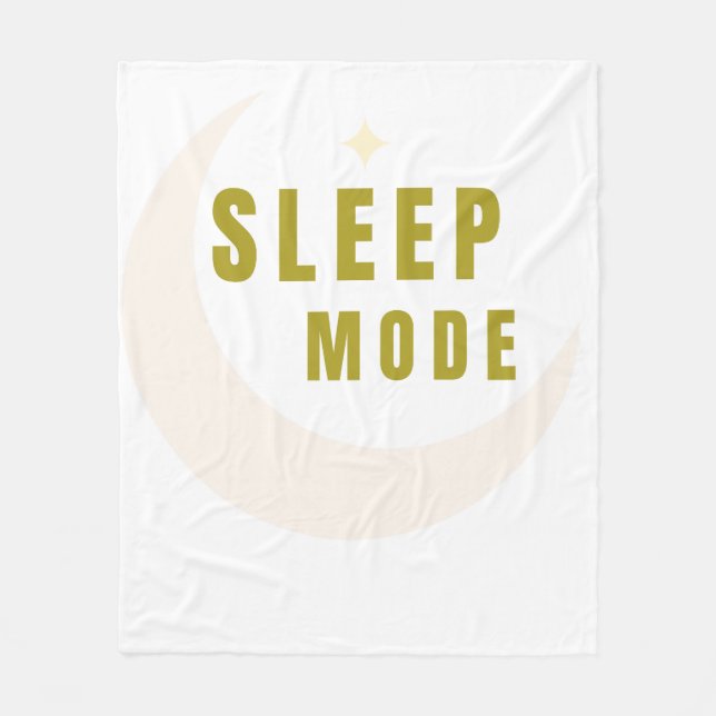 De Velo Cobertor Cozy Moon & Star Modo Sono (Frente)