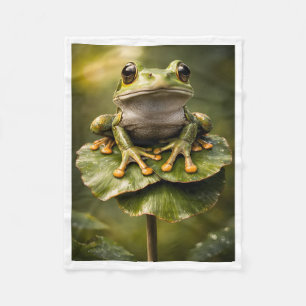 De Velo Cobertor Cute Little Tree Frog
