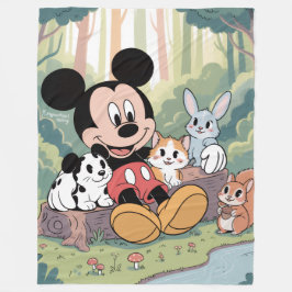 De Velo Cobertor do Mickey Mouse