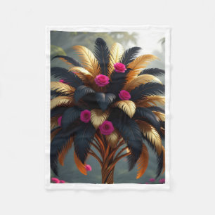 De Velo Cobertor Feather and Rose Tree