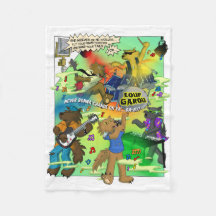 Cobertor LOUP GAROU