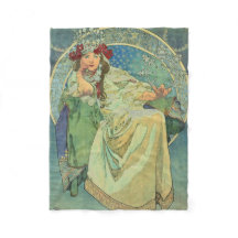 Cobertor Mucha Alfons Princezna Hyacinta 1911