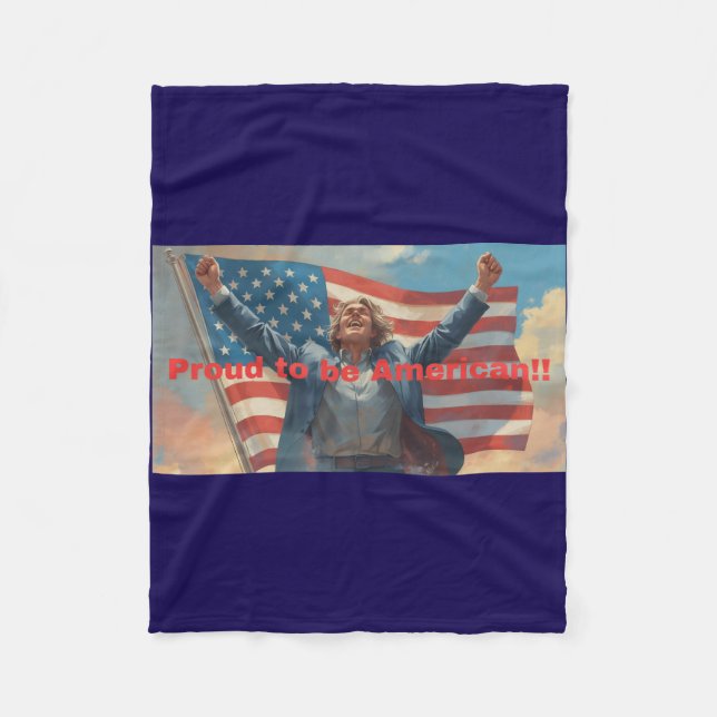 De Velo Cobertor Orgulho Americano (Frente)