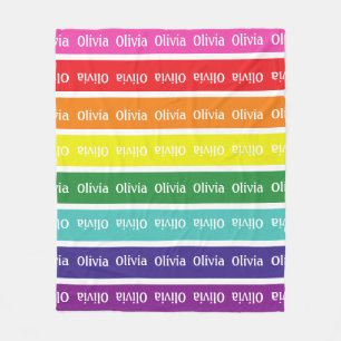 De Velo Cobertor Personalizado Com Nome Da Criança Present