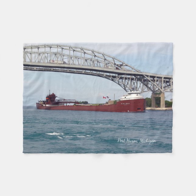 De Velo Hon James L. Oberstar PH fleece cobertor (Frente (Horizontal))