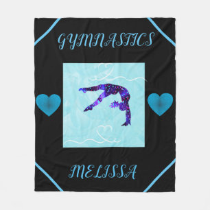 De Velo O cobertor GYMNASTICS personalizado.