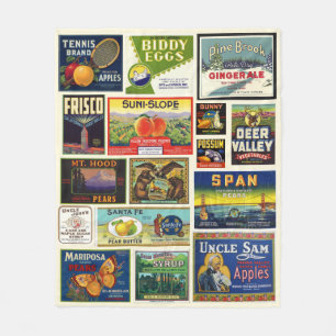 De Velo Vintage Farmhouse Labels lança cobertor