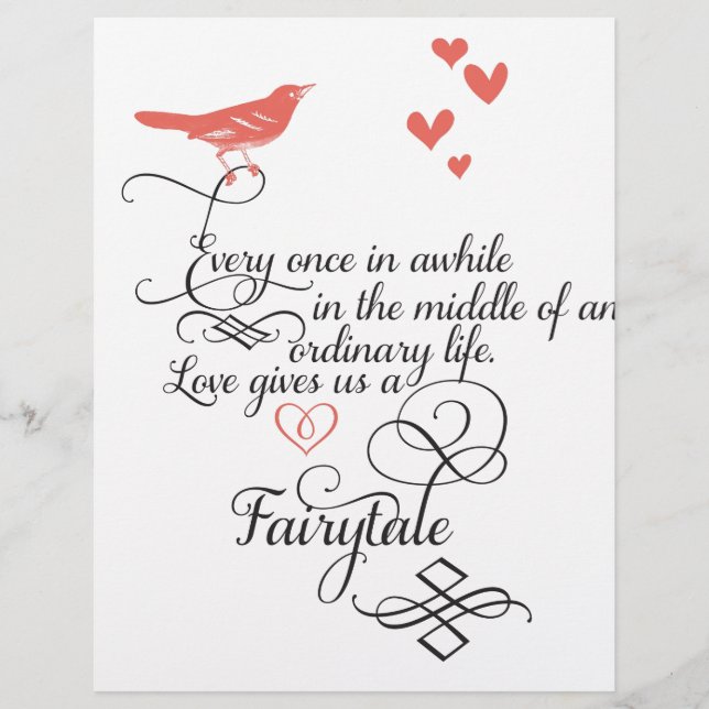 De vez em quando em uma vida comum. (Frente)