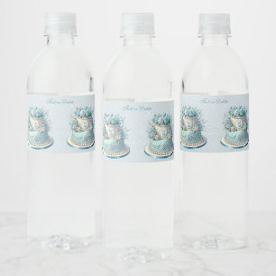 De Vinho Rótulo da Garrafa Azul