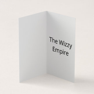 De Visita cartão bizz