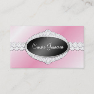 De Visita Cartão com fotos do emblema da felicidade do