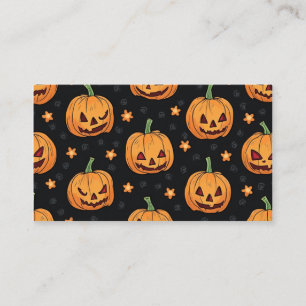 De Visita cartão comercial halloween