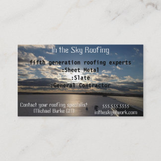 De Visita Cartão da empresa