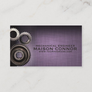 De Visita Cartão da engenharia mecânica do design da