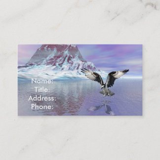 De Visita Cartão da pesca