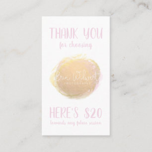 De Visita Cartão do vale do negócio da fotografia