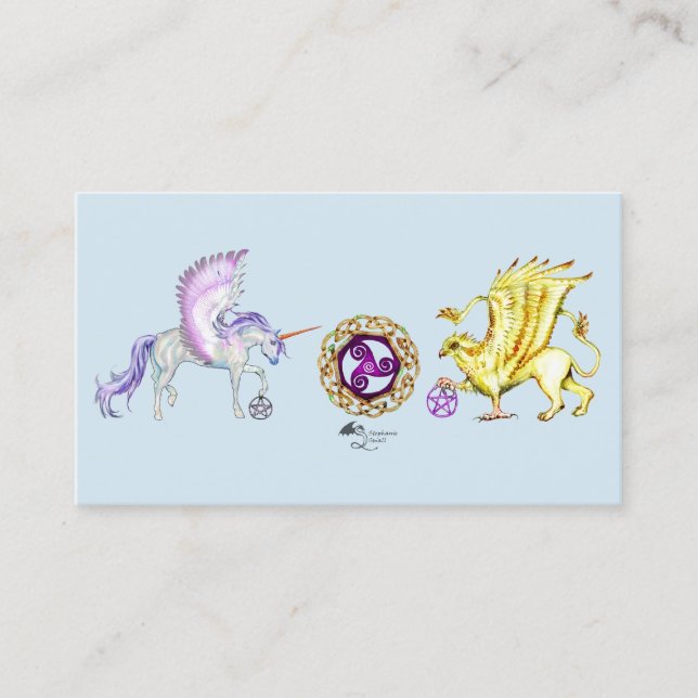 De Visita Cartão espiral da essência (Frente)