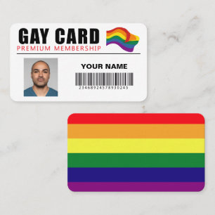 De Visita Cartão Gay Personalizado Presente Engraçado Piada