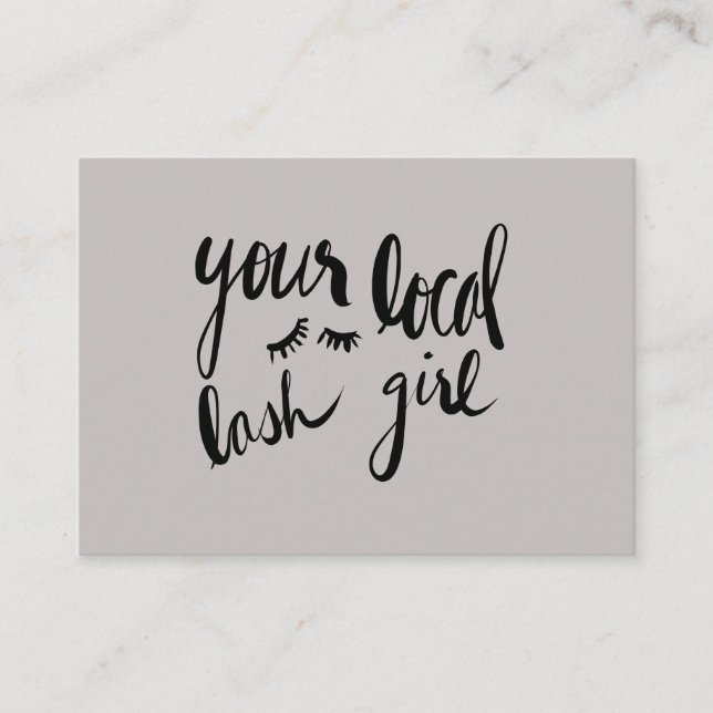 De Visita Cartão local do chicote dos cuidados posteriores (Frente)